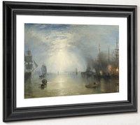 Keelmen Heaving In Coals By Moonlight By Joseph Mallord William Turner Fine Art Print