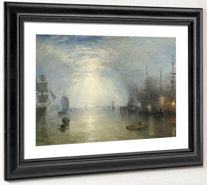 Keelmen Heaving In Coals By Moonlight By Joseph Mallord William Turner Fine Art Print