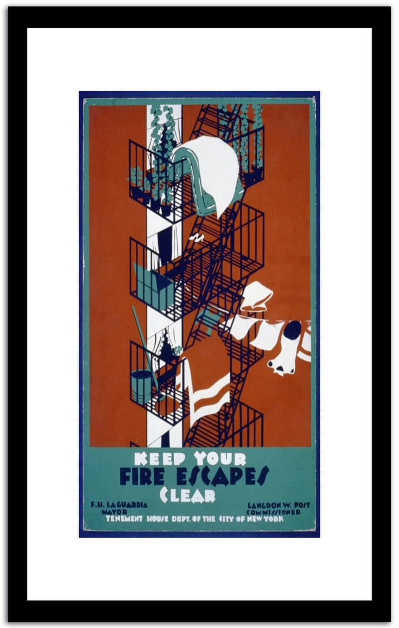 Keep Your Clear  Vintage Poster Fine Art Print