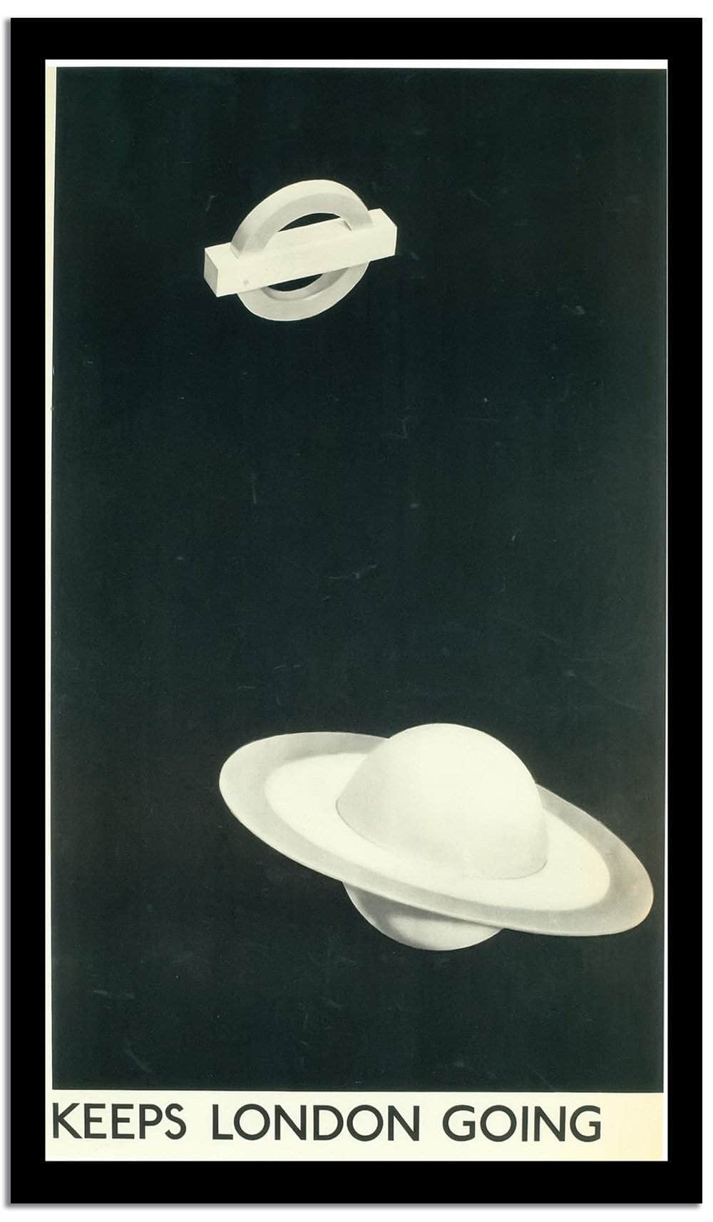 Keeps London Going  Vintage Poster Fine Art Print