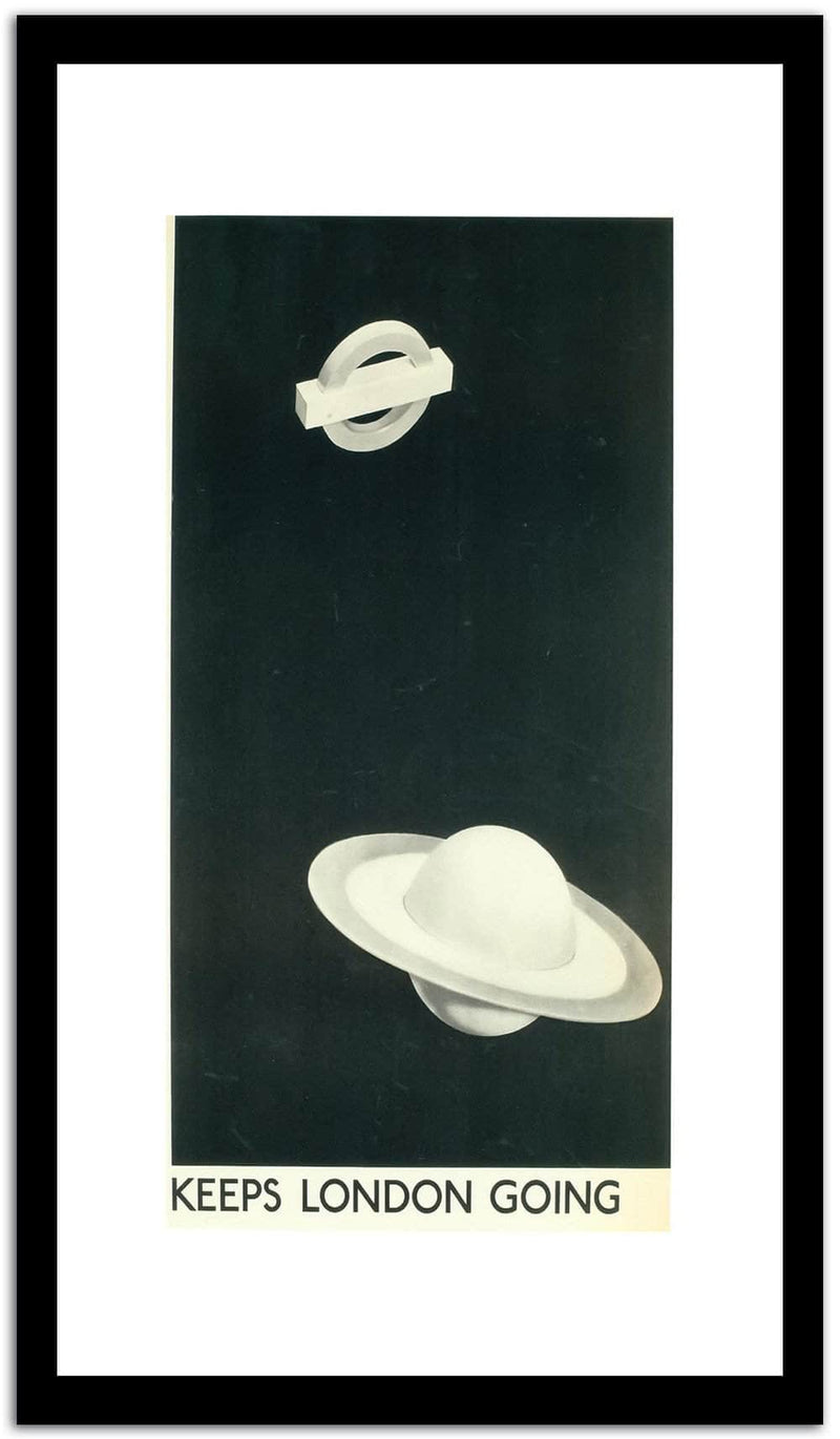 Keeps London Going  Vintage Poster Fine Art Print