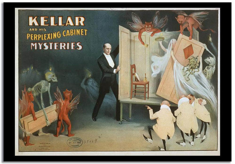 Kellar Mysteries  Vintage Poster Fine Art Print