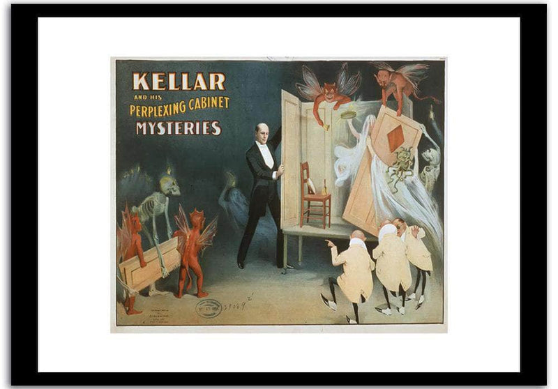 Kellar Mysteries  Vintage Poster Fine Art Print