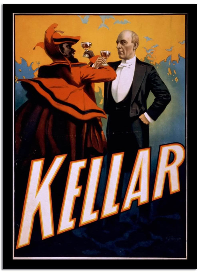 Kellar  Vintage Circus Poster Fine Art Print