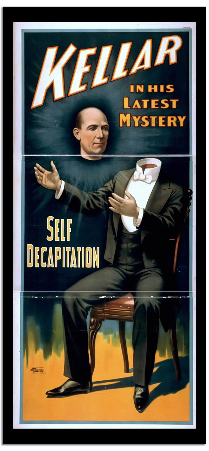 Kellar  Vintage Movie Poster Fine Art Print