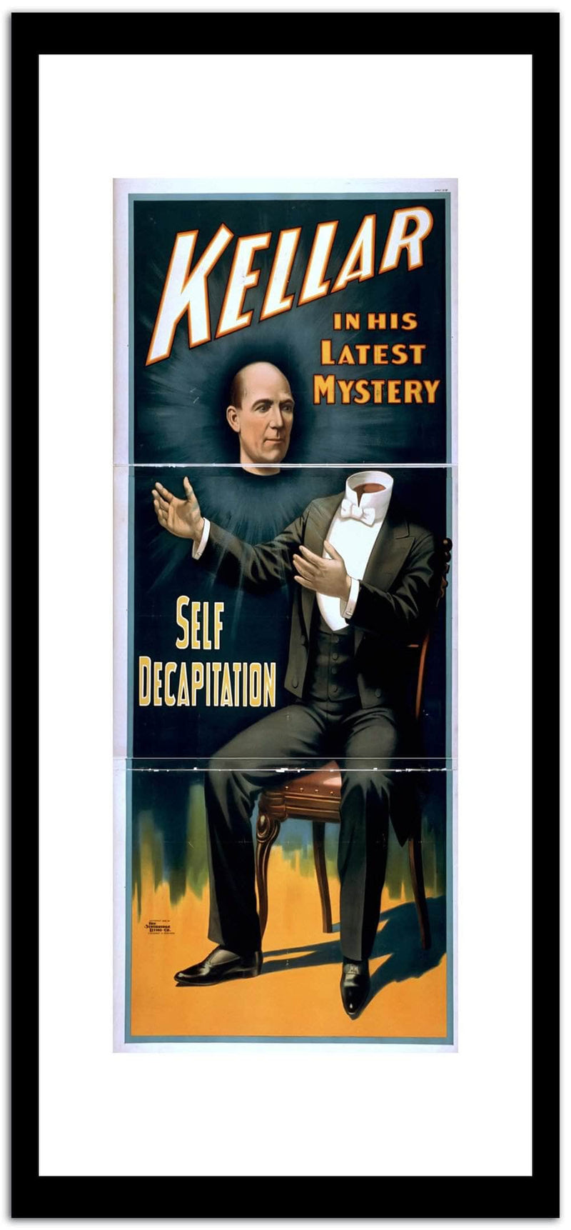 Kellar  Vintage Movie Poster Fine Art Print