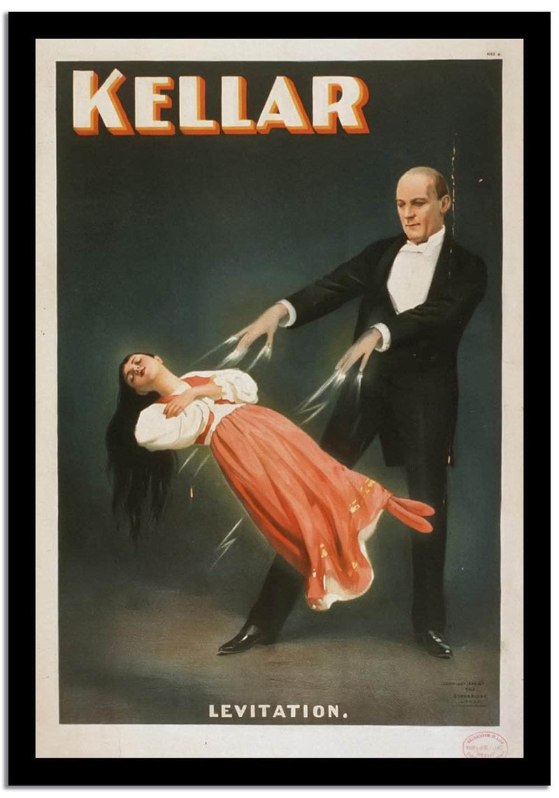 Kellar  Vintage Poster Fine Art Print