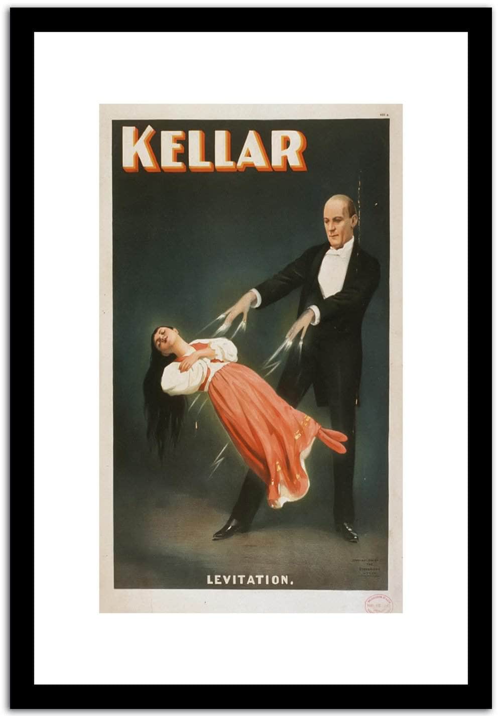 Kellar  Vintage Poster Fine Art Print