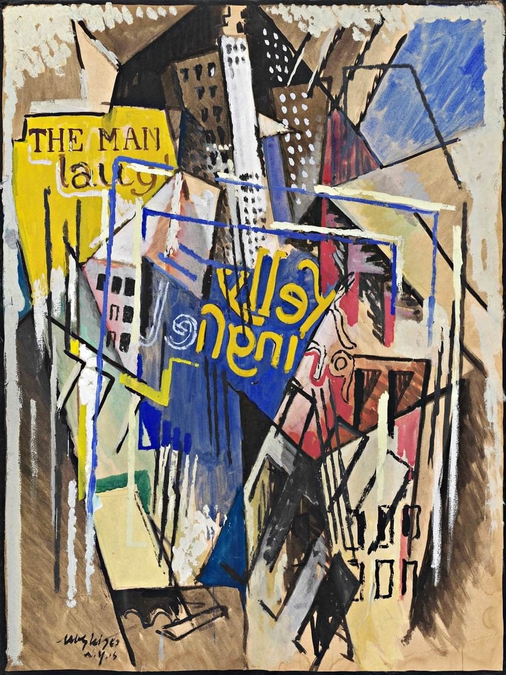 Kelly Springfield Painting Albert Gleizes Canvas Art Fine Art Print