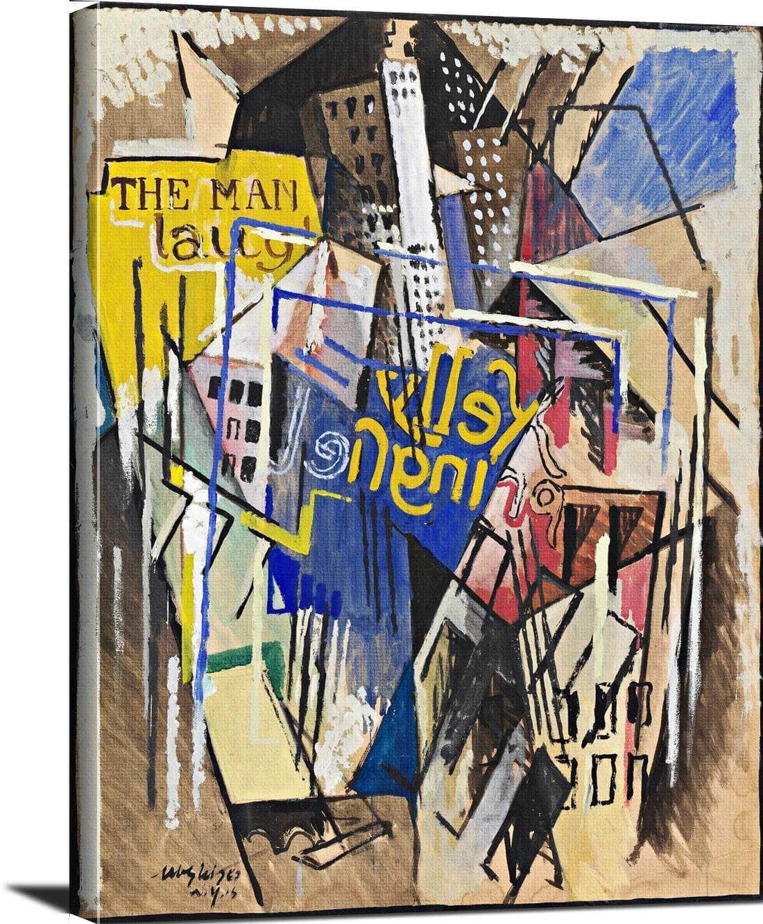 Kelly Springfield Painting Albert Gleizes Canvas Art Fine Art Print