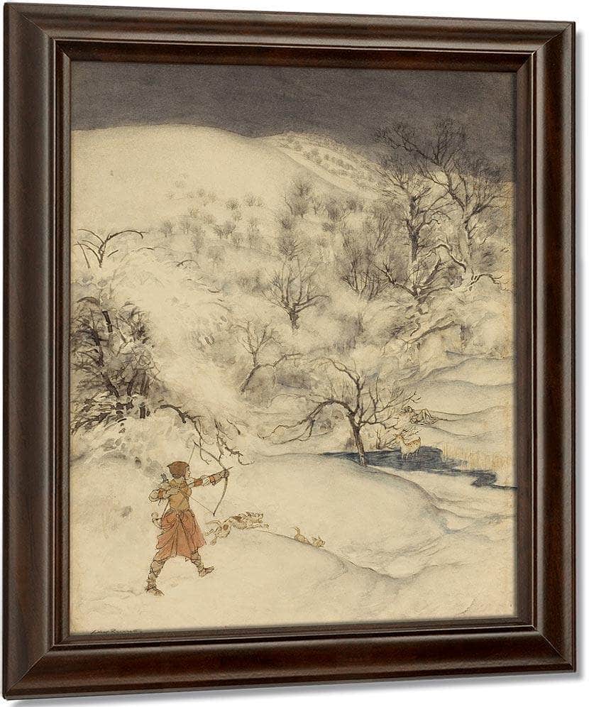 King Arthur By Arthur Rackham Fine Art Print