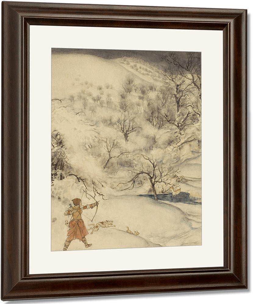 King Arthur By Arthur Rackham Fine Art Print