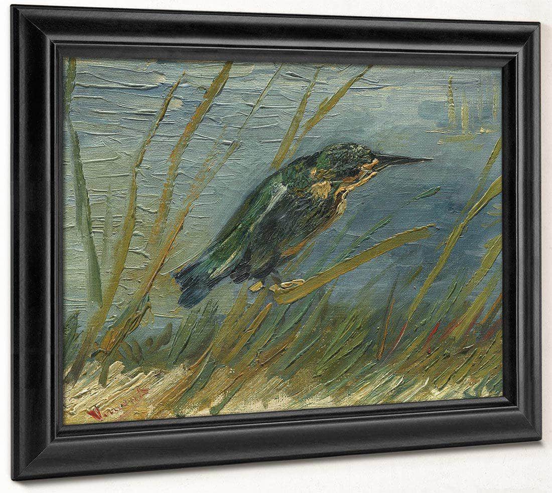 Kingfisher By The Waterside By Vincent Van Gogh Fine Art Print