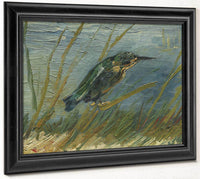 Kingfisher By The Waterside By Vincent Van Gogh Fine Art Print