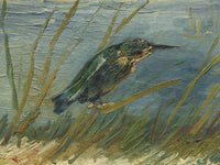 Kingfisher By The Waterside By Vincent Van Gogh Fine Art Print
