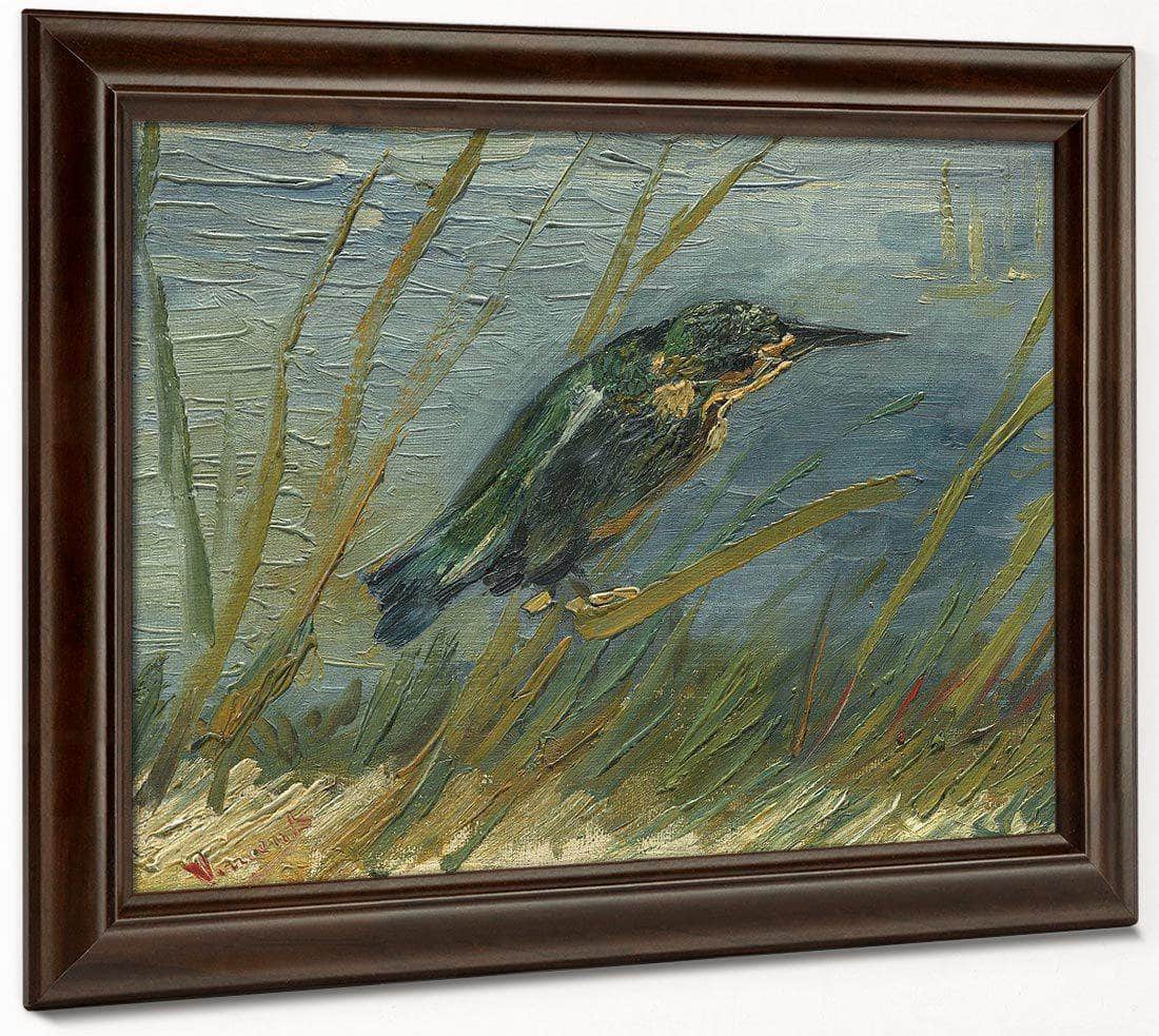 Kingfisher By The Waterside By Vincent Van Gogh Fine Art Print