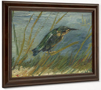 Kingfisher By The Waterside By Vincent Van Gogh Fine Art Print