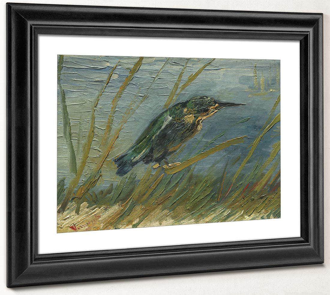 Kingfisher By The Waterside By Vincent Van Gogh Fine Art Print