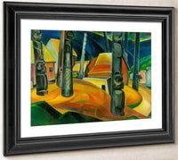 Kisplax Village By Emily Carr Fine Art Print