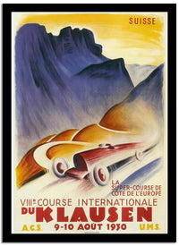 Klausen  Vintage Poster Fine Art Print
