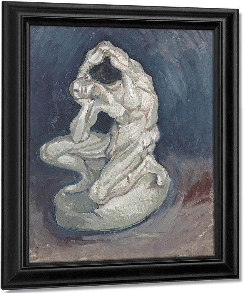 Kneeling Ecorche By Vincent Van Gogh Fine Art Print