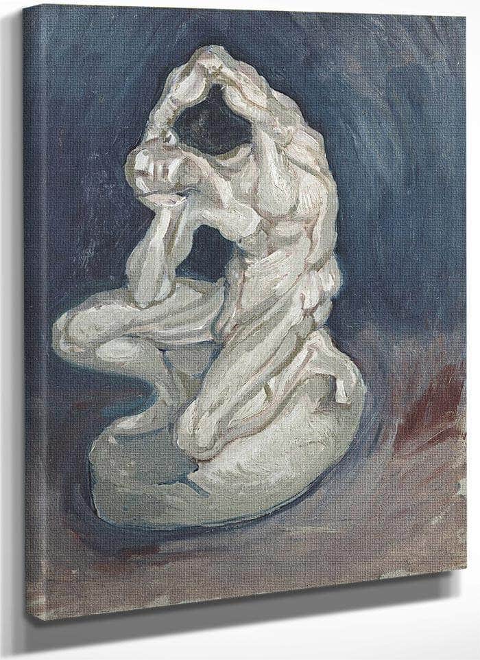 Kneeling Ecorche By Vincent Van Gogh Fine Art Print