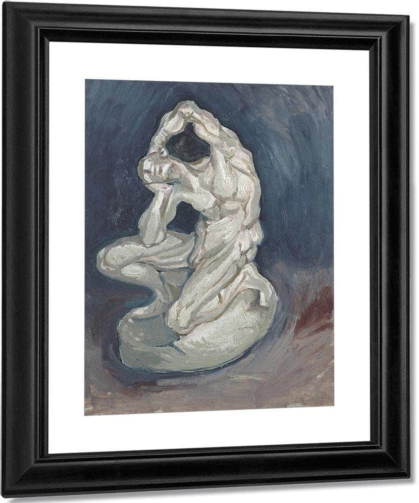 Kneeling Ecorche By Vincent Van Gogh Fine Art Print