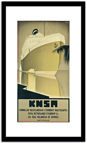 Knsm  Vintage Poster Fine Art Print