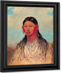 Koon Za Ya Me, Female War Eagle By George Catlin Fine Art Print
