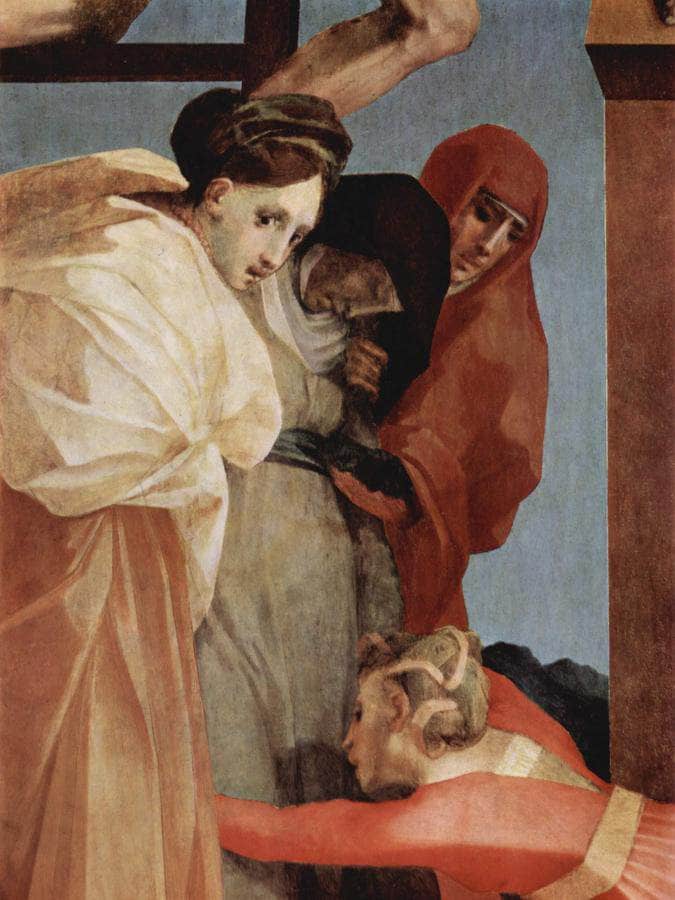 Kreuzabnahme By Rosso Fiorentino Fine Art Print