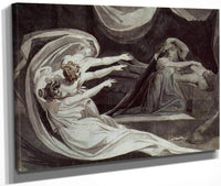Kriemhild Is Haunted By Her Remorse By Henry Fuseli Fine Art Print