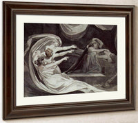 Kriemhild Is Haunted By Her Remorse By Henry Fuseli Fine Art Print
