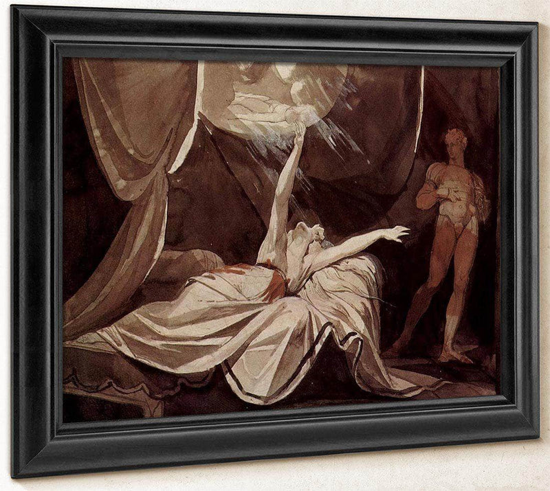 Kriemhild Sees The Dead Siegfried In A Dream By Henry Fuseli Fine Art Print
