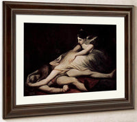 Kriemhild Throws Herself On The Dead Siegfried By Henry Fuseli Fine Art Print