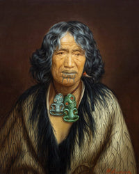 Kuinioroa Daughter Of Rangi Kopinga 1880 By Gottfried Lindauer Fine Art Print