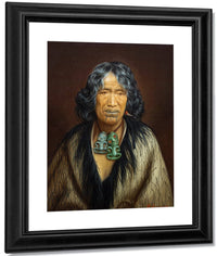 Kuinioroa Daughter Of Rangi Kopinga 1880 By Gottfried Lindauer Fine Art Print