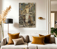 Kullervo Cursing By Akseli Gallen Kallela Fine Art Print