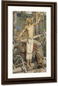 Kullervo Cursing By Akseli Gallen Kallela Fine Art Print