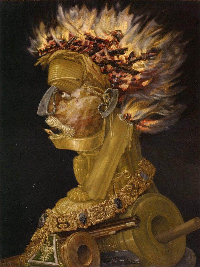 Kunsthistorisches Museum Gg 1585 By Giuseppe Arcimboldo Fine Art Print