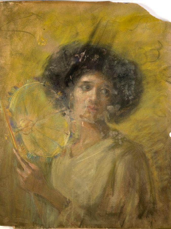 L' Africaine By Alice Pike Barney Fine Art Print