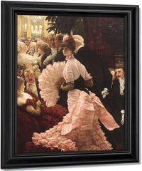 L'ambitieuse (Political Woman) Also Known As The Reception By James Tissot Fine Art Print