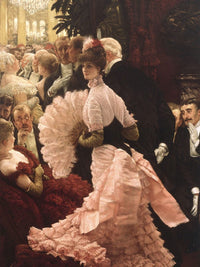 L'ambitieuse (Political Woman) Also Known As The Reception By James Tissot Fine Art Print