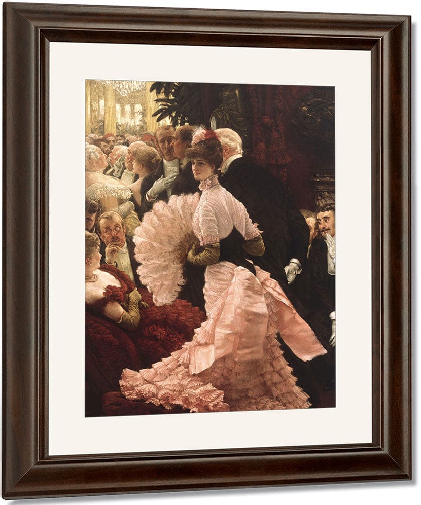 L'ambitieuse (Political Woman) Also Known As The Reception By James Tissot Fine Art Print