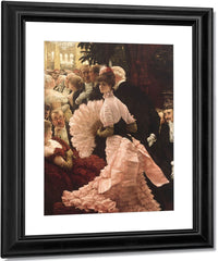 L'ambitieuse (Political Woman) Also Known As The Reception By James Tissot Fine Art Print