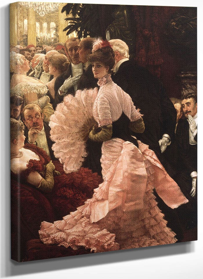 L'ambitieuse (Political Woman) Also Known As The Reception By James Tissot Fine Art Print