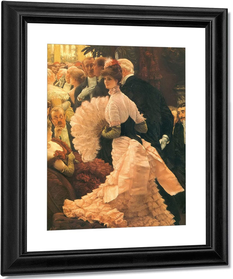 L' Ambitieuse (The Political Lady) By James Tissot Fine Art Print