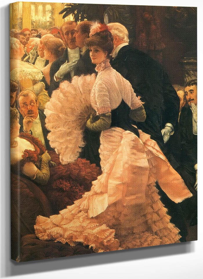 L' Ambitieuse (The Political Lady) By James Tissot Fine Art Print