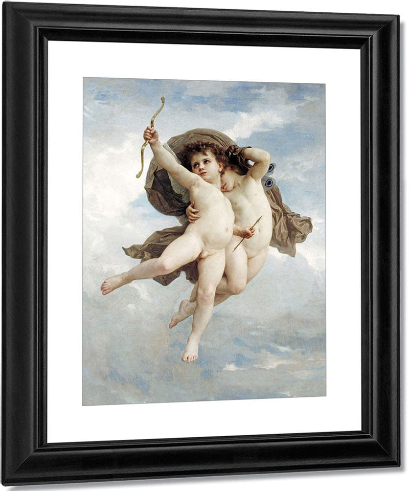 L'amour Vainqueur By William Adolphe Bouguereau Fine Art Print