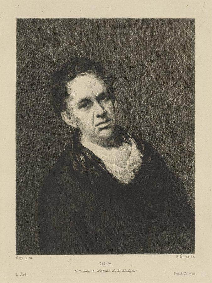 L’art By Francisco De Goya Fine Art Print