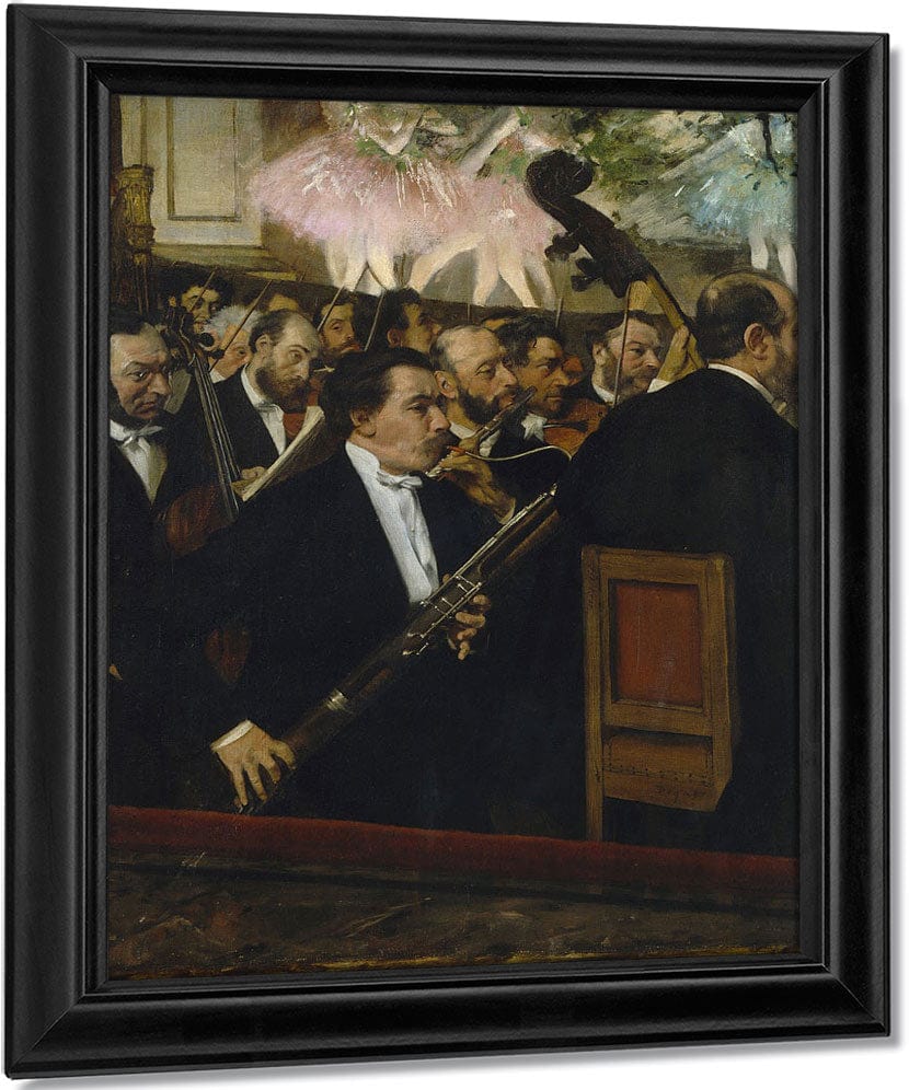 L'orchestre De L'opera Desire Dihau (1833 1909), Basson By Edgar Degas Fine Art Print